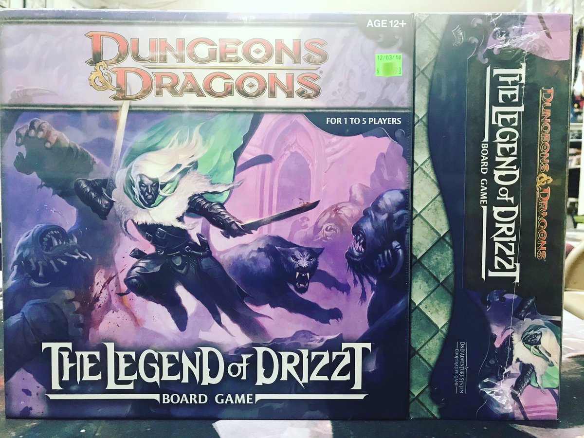 MerrymacGames's tweet photo. The Legend of Drizzt Do’Urden continues with this Dungeons and Dragons board game! Play as the infamous drow or one of his companions and battle monsters at fantastic locations such as Mithral Hall and Neverwinter!
#merrymac #boardgames #dungeonsanddragons #dnd #drizztdourden https://t.co/FLSAONqFvz