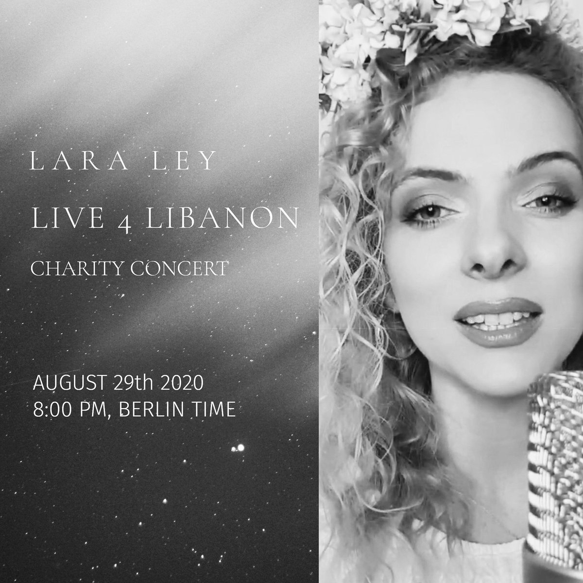 laraleymusic's tweet photo. Online-Concert tonight for Lebanon, in the series "Live 4 Libanon" by https://t.co/ea8LirQKLq. All proceeds will go to charity organizations helping with the crisis in Beirut.💙(Link in bio)
#concert #livestream #charity #lebanon #cooltourlive #bochum #radiobochum #indieartist https://t.co/t3wLrBpZqf