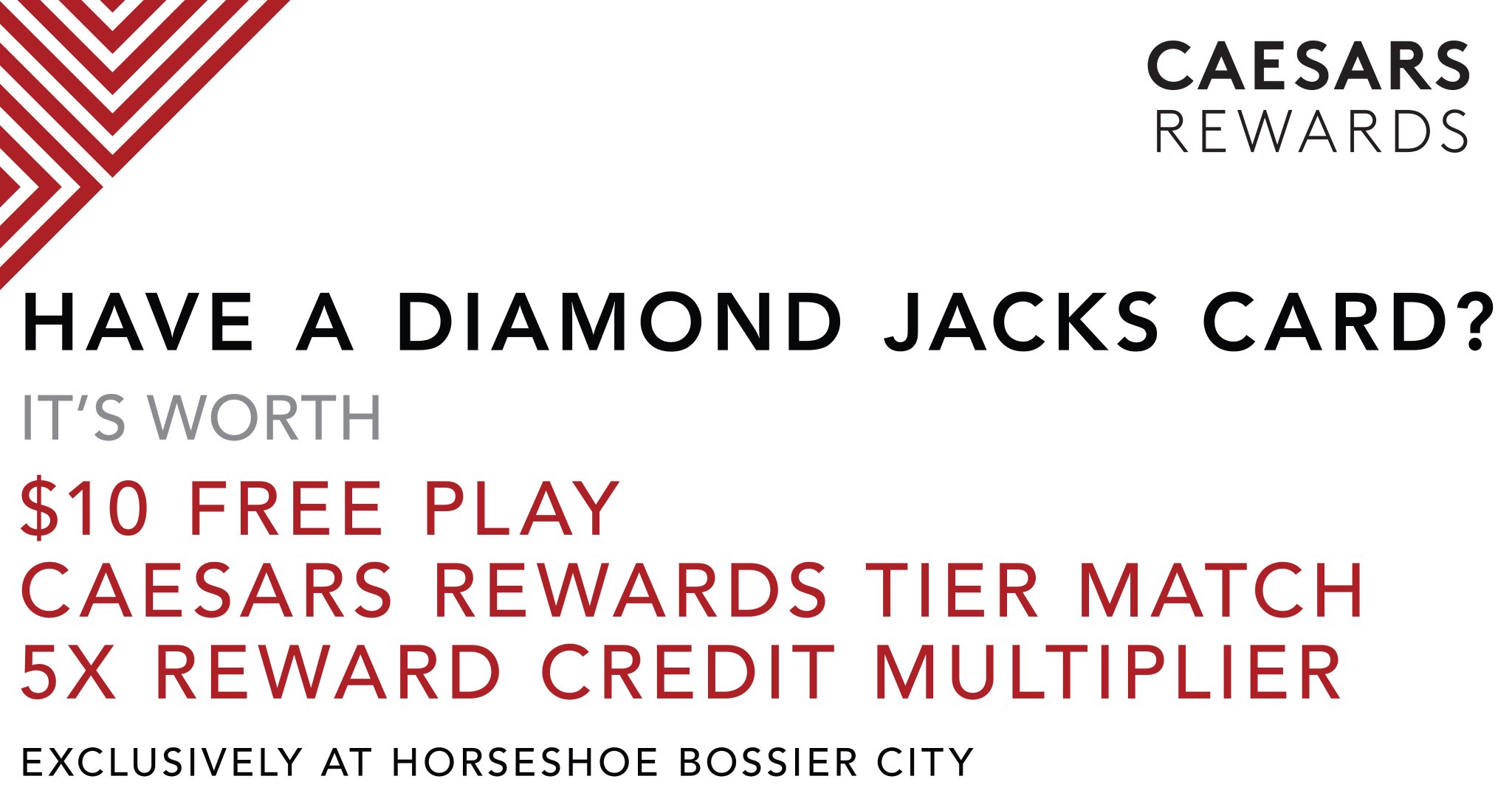 Horseshoe Bossier on Twitter "Only a few days left to trade in your