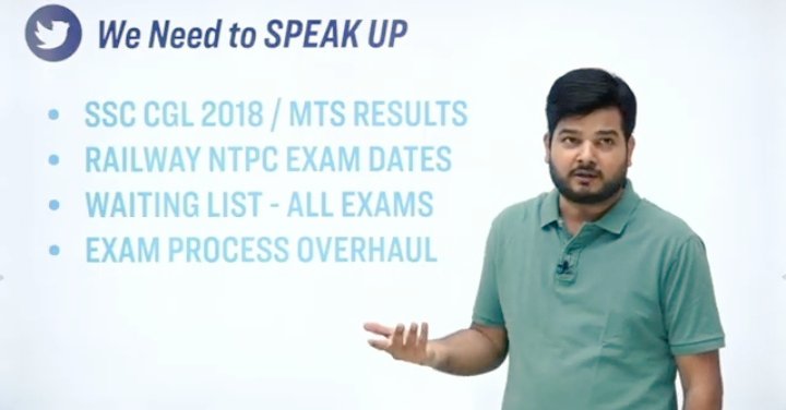 Reem71972476's tweet photo. #SpeakUpForSSCRailwayStudents
Is it all about NEET JEE ? What happen to the  government when it comes to job opportunities, vacancies, recruitments and results???
@RaMoSirOfficia
@IndiaAheadNews
@bhupendrachaube
@ridhimb https://t.co/oXvdSmYj5I
