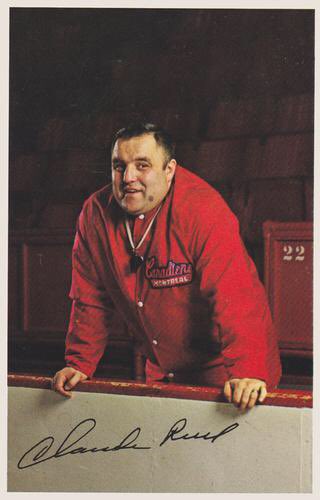 Montreal Canadiens head coach track suits. A thread.First off we have Claude Ruel sporting this solid red ensemble, complete with the forgotten alternate logo, which served as inspiration for many other teams in the future.