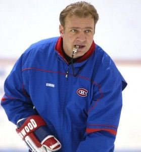Michel Therrien 1.0 was far more bold than 2.0. As jerseys became more form-fitting on players over time, as did track suits apparently as Therrien went from freely flowing in the wind to prepared for a dive in the St. Laurent.