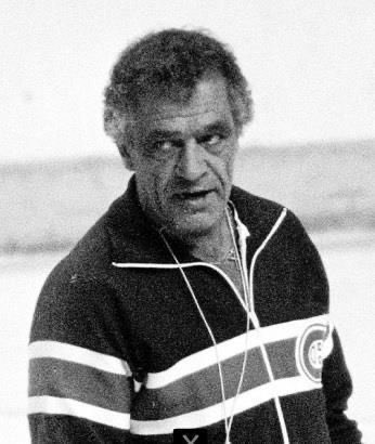 Time for the main event. Bernard “Boom Boom” Geoffrion wearing a track suit like he belongs on the Sopranos, complete with chest hair exposed and gold chain. Do not mess with this coach unless you want to be whacked.