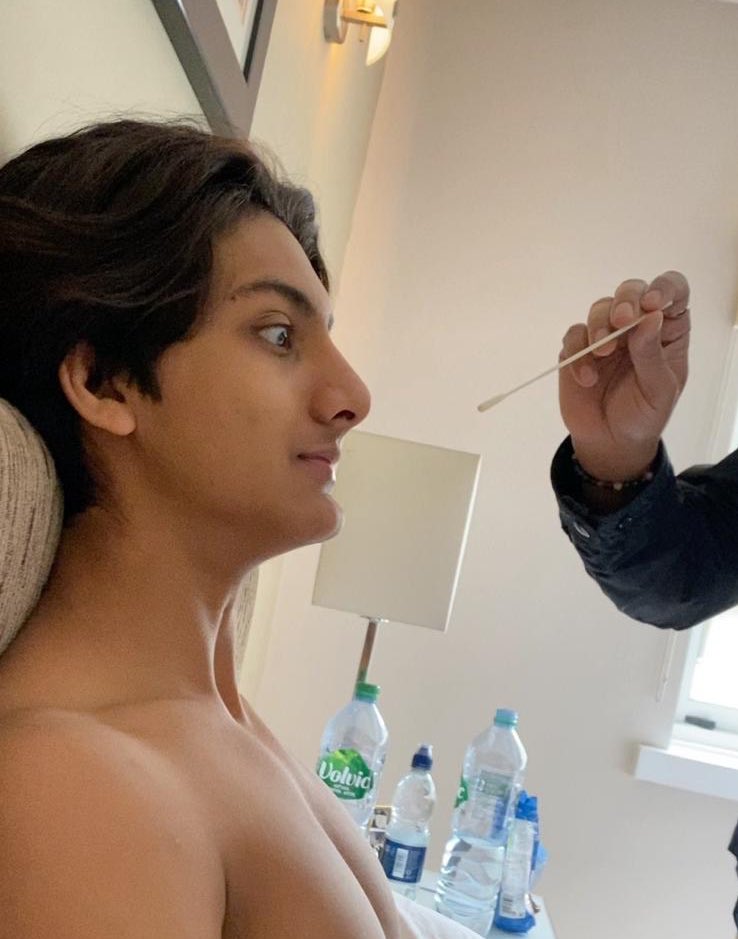 _23Samar's tweet image. 9 corona tests later and this perfectly  sums up how I feel about ear buds at this point