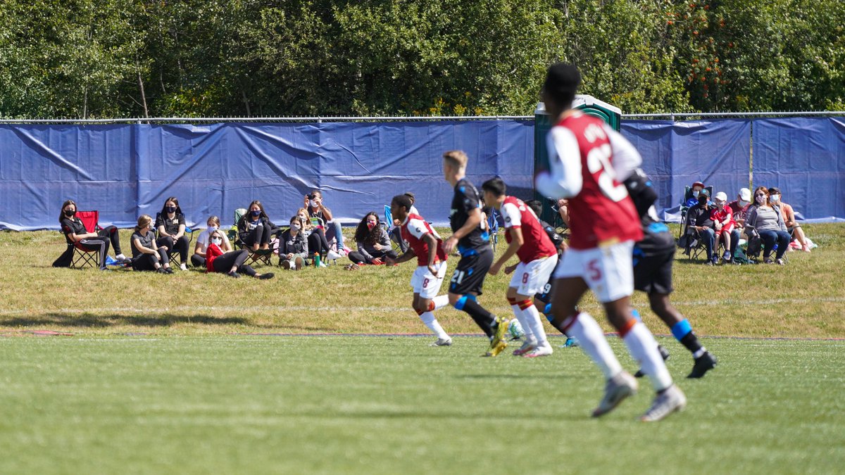 CPLsoccer's tweet photo. With approval from the Province of PEI and in partnership with @peisoccerassoc, the CPL hosted the 1st fan zone for minor soccer players.  

Starting today, groups of up to 50 people will begin to share in the excitement of The Island Games while following public health measures. https://t.co/lA8xPxRPpK