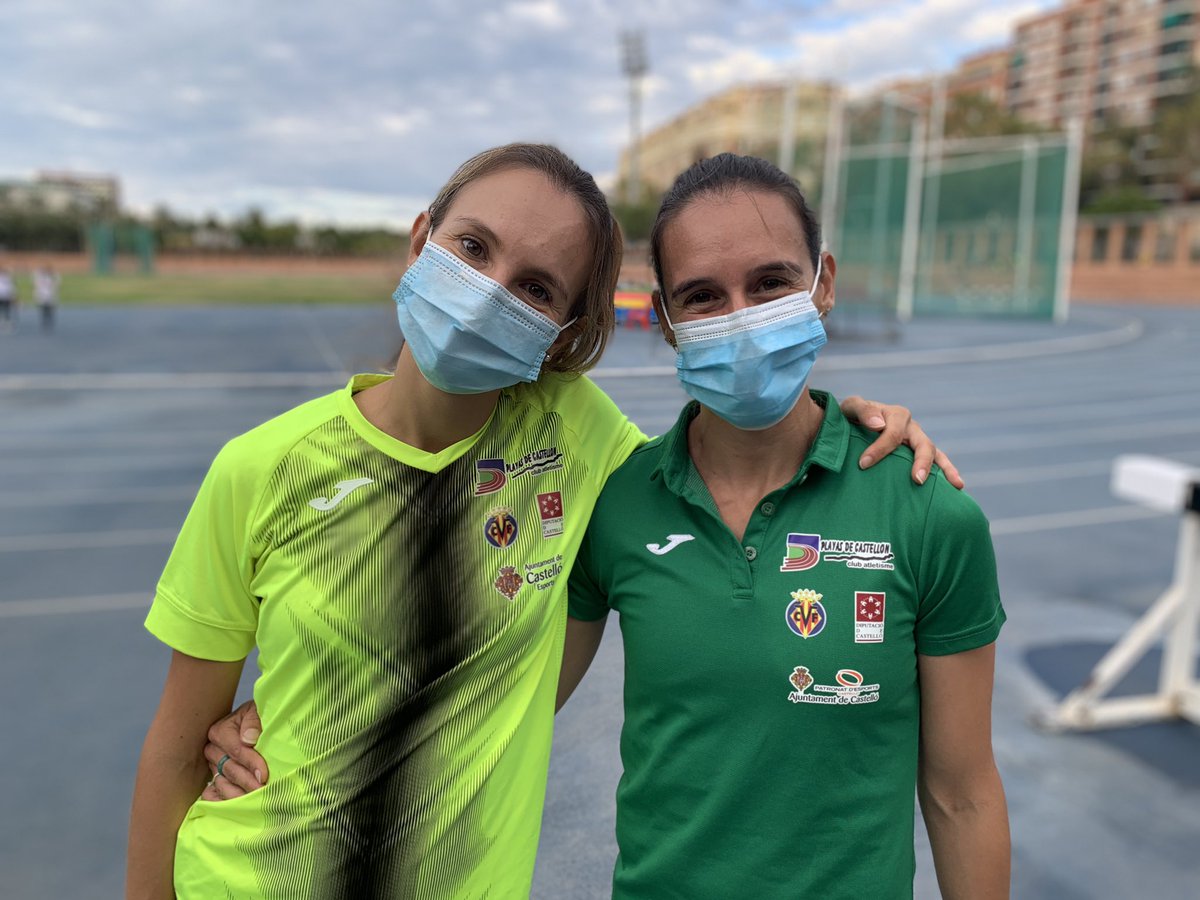 atletismeFACV's tweet photo. Lo mejor es que han acabado las dos primeras y han tenido que desempatar. Al final ha ganado Cristina en el desempate sobre 1,79. https://t.co/3T3i6jvZyn