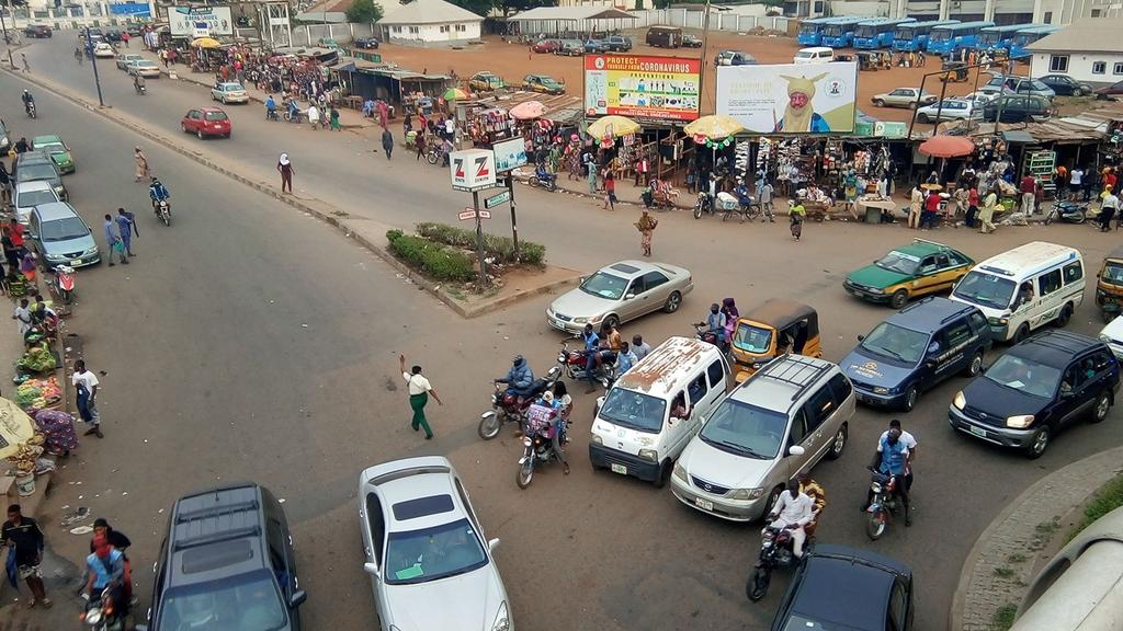 Post office traffic is reducing now as the fly over remain closed