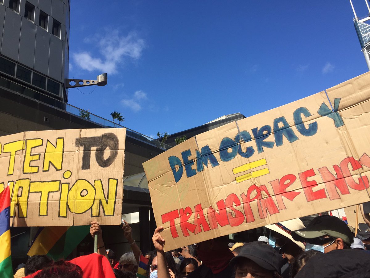 harsha1912's tweet photo. I can proudly say in the future I have march in this historic protest for my #Mauritius against an incompetent government following the #MauritiusOilSpill #MauritiusOilDisaster #ProudMauritian
#Maurevolution https://t.co/se5RysUm4l