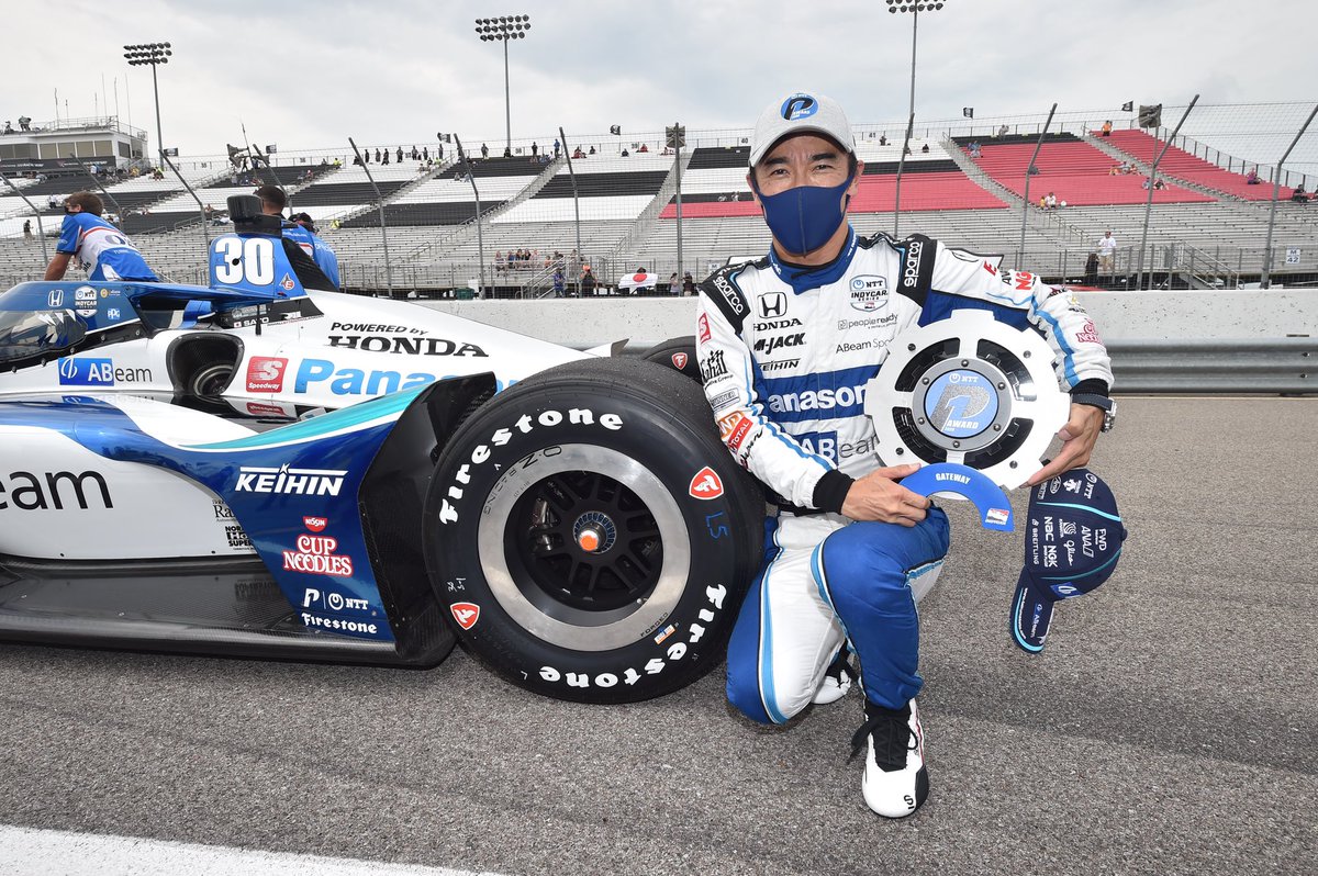 RLLracing's tweet photo. .@TakumaSatoRacer will start 5th in Race 1 and from POLE in Race 2.

It is his 10th @IndyCar pole. 🙌🏼

🏎 @ABeamUSA https://t.co/kYGJt2JPXx