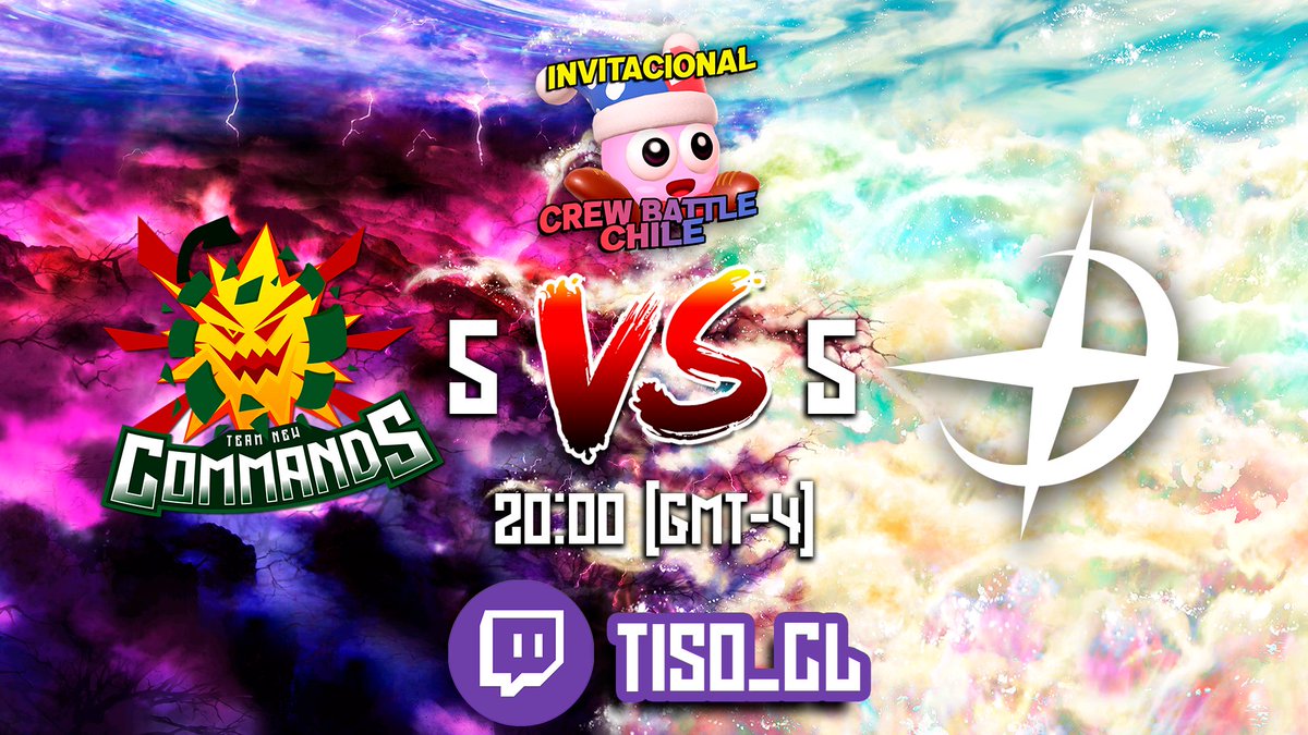 TNC_Smash's tweet photo. Hoy nuevamente tenemos Crew Batle 😁

a las 20:00 hrs nos estaremos enfrentando a @RetroTechPlus por saber quien va a ganarse el ultimo cupo en la final de @CrewChile 

@NixulR 
@Howl_SSBU 
@Jago_cl 
@Brew_SopapO 
@Artis24_ 

Con todo cabros!!! 😎

#GoTNC https://t.co/7pbHnP3gCU