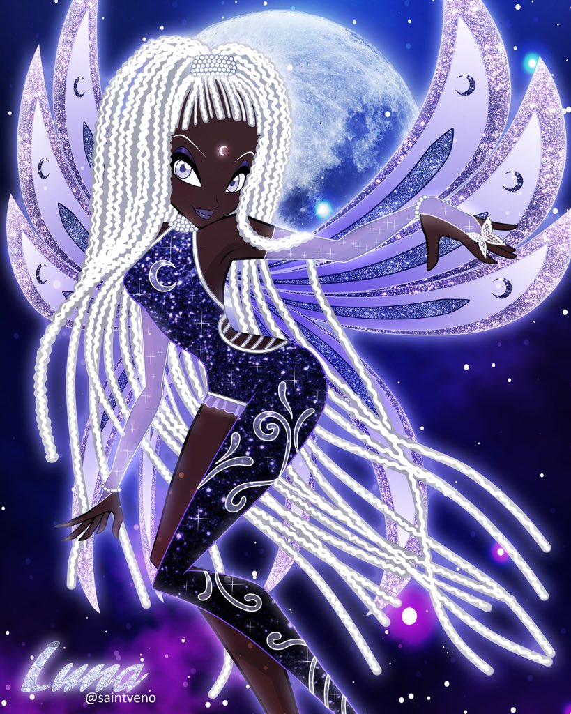 serenakkh's tweet photo. Luna the winx of the moon and crystal 🌙💎 https://t.co/sDuFZkJQKQ