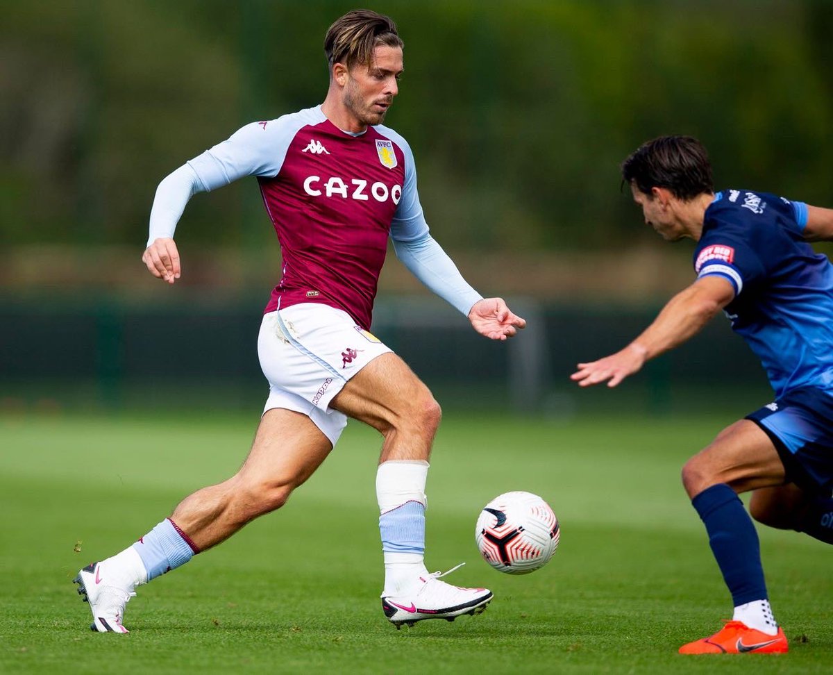 JackGrealish's tweet photo. Good to be back out there 🤩⚽️ https://t.co/xCxxaY3q1j