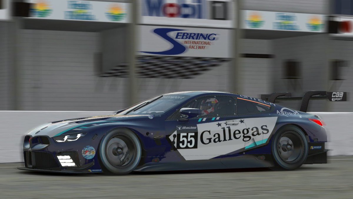 Corazondef1's tweet photo. #CF1Virtual 🇦🇷
#6hSebring 🇺🇸

Mañana desde las 11:00hs 🇦🇷 @CgbEsports estará presente con este BMW M8 piloteado por @lcirioli y @panchosanchez21. Hasta la 🏁. https://t.co/CfA90hXAkM