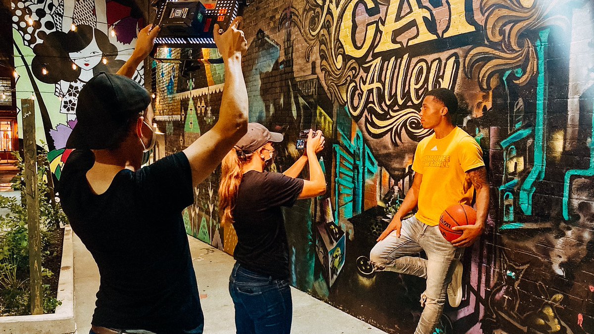 MKE_MBB's tweet photo. Excited to share some BTS of our intro video with @CubBearCreative! #UnitedWeRoar https://t.co/DVYB4r6rr2