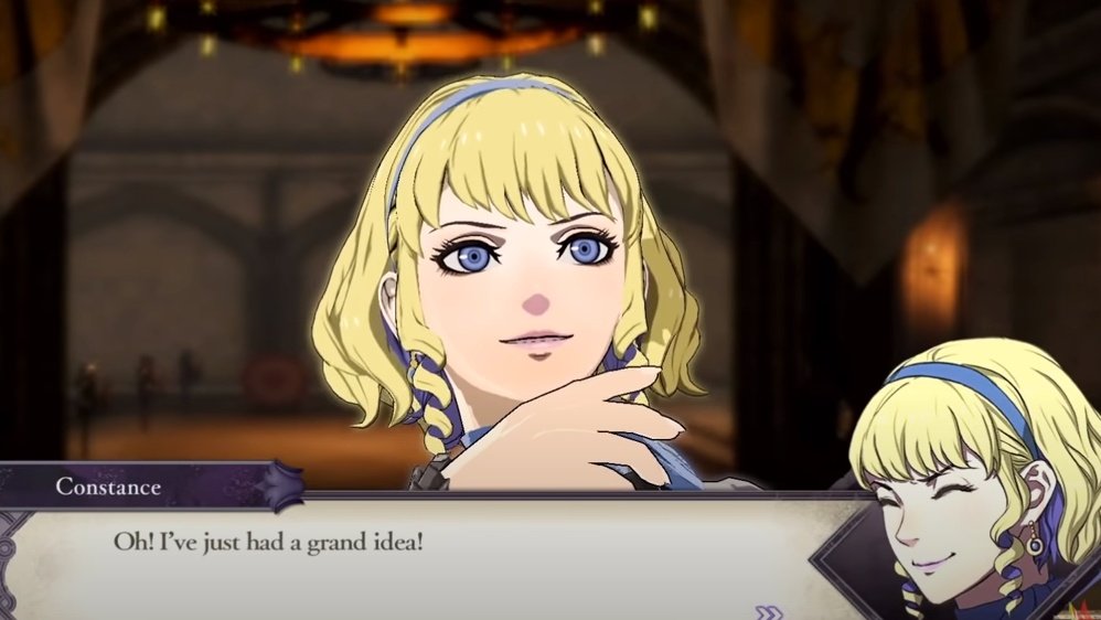 " Oh! I've just had a grand idea! "