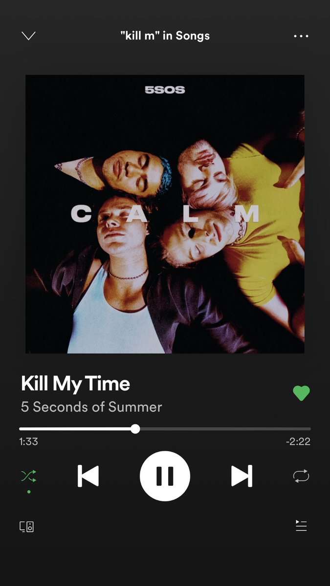 reddesert5s's tweet image. This is very nice 🥺❤️
#5MonthsOfCALM #KILLMYTIMEONSPOTIFY #RED5SOS