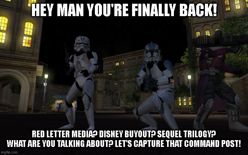 SquidMechanicus's tweet photo. POV: It's 2006 and you're playing Battlefront 2 https://t.co/Dsk6LfYIBT