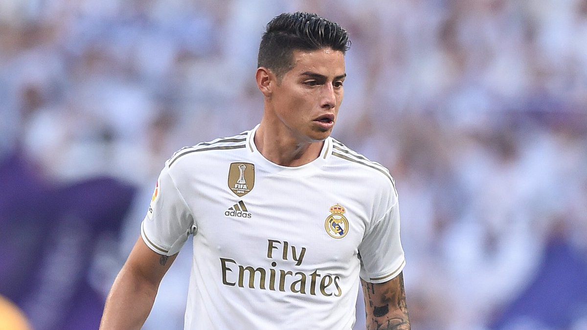Colombia international James Rodriguez, 29, will have a medical at Everton early next week as the Toffees close in on a deal for the Real Madrid attacking midfielder. (Talksport)