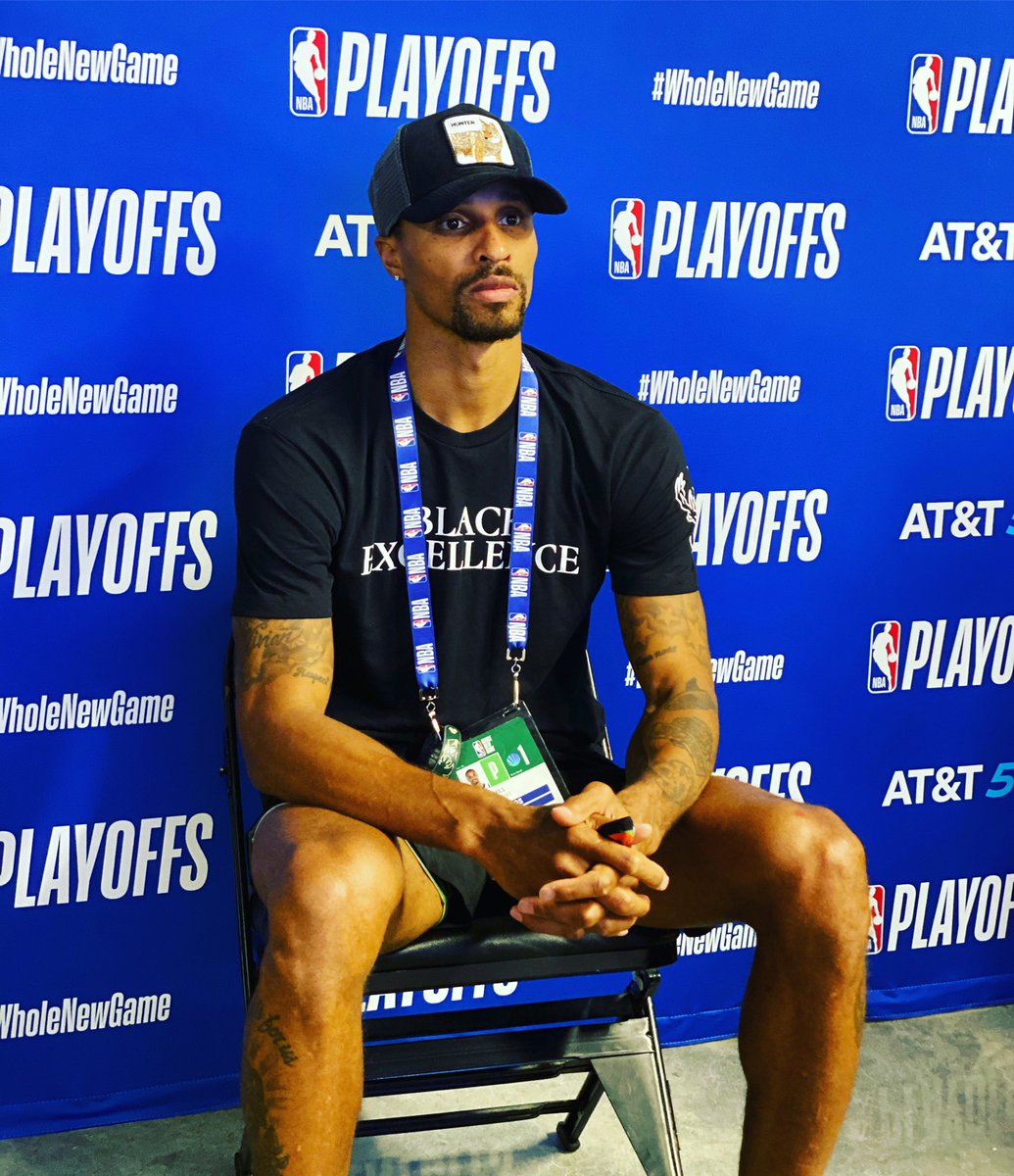 Marc J. Spears (@marcjspears) on Twitter photo Bucks guard <a href="/George_Hill3/">INDIANA GEORGE HILL</a> says he missed the playing of the national anthem because he was in the midst of his pre-game ritual of “taking a shit.” Bucks guard <a href="/George_Hill3/">INDIANA GEORGE HILL</a> says he missed the playing of the national anthem because he was in the midst of his pre-game ritual of “taking a shit.”