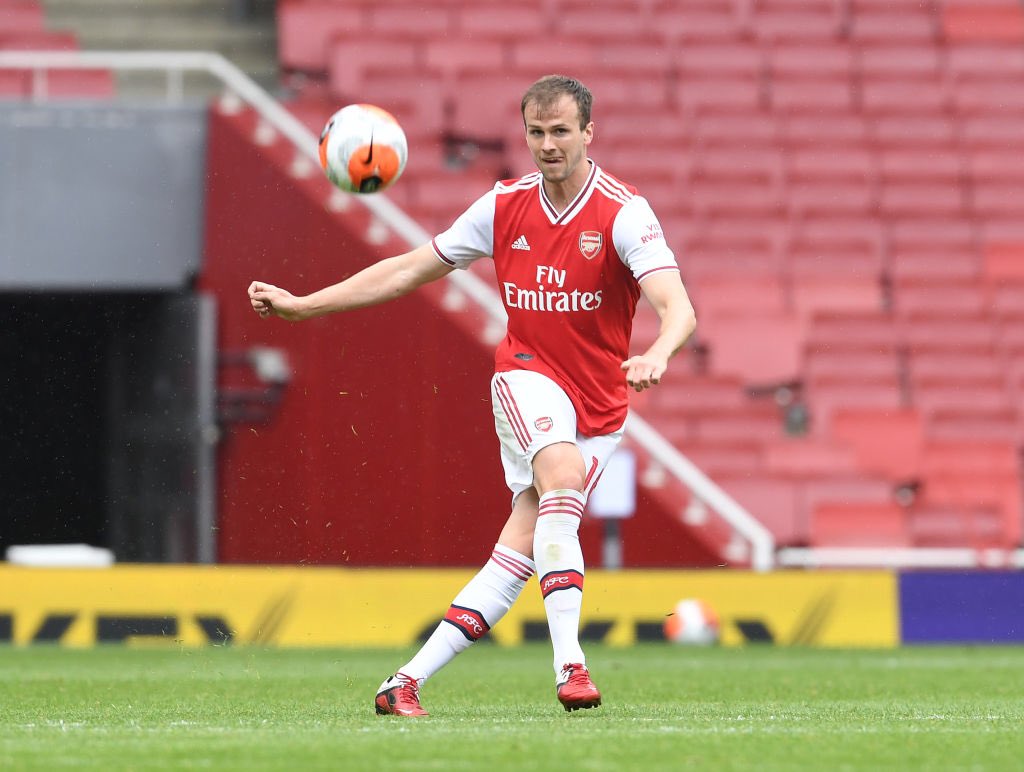 Newcastle have emerged as favourites to sign Arsenal's English defender Rob Holding, 24, on a season-long loan. (The Athletic)