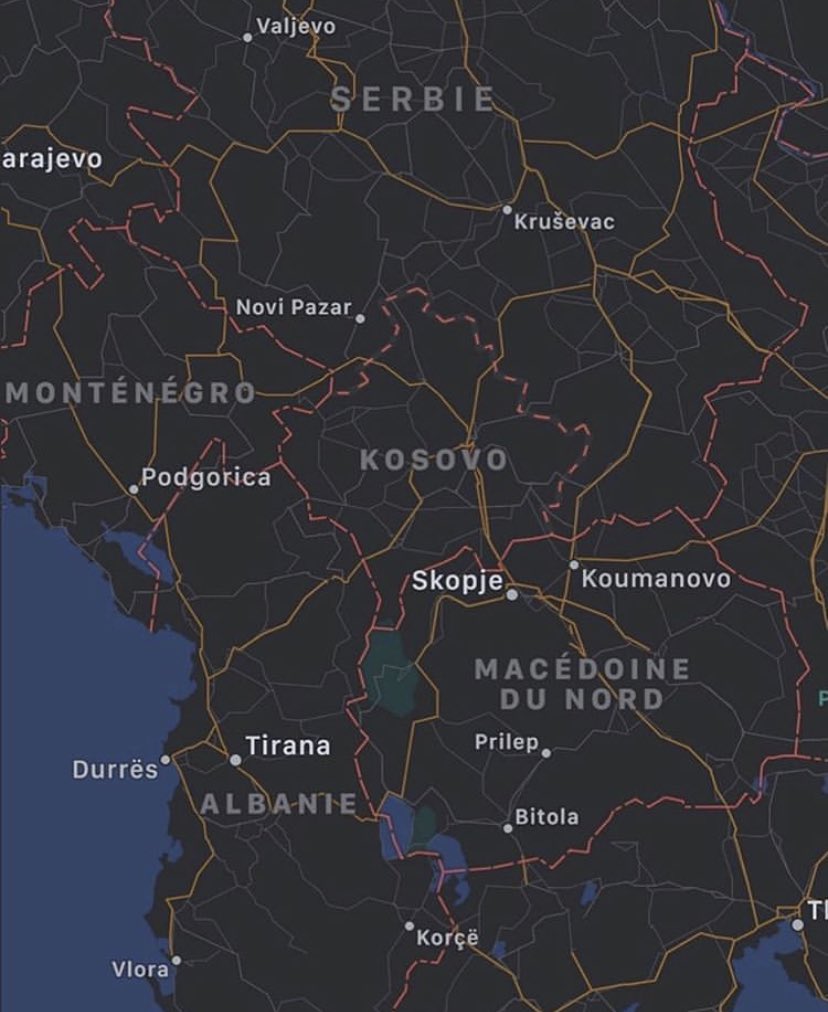 Apple finally put Kosovo on the map 🥳