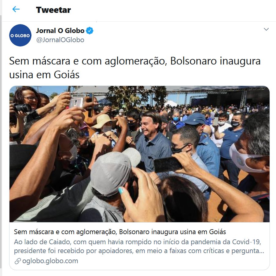 EdjaneJesus's tweet image. É assim que a @RedeGlobo faz reportagem sobre o Presidente.
Merece mesmo falir!

#20MesesSemCorrupção