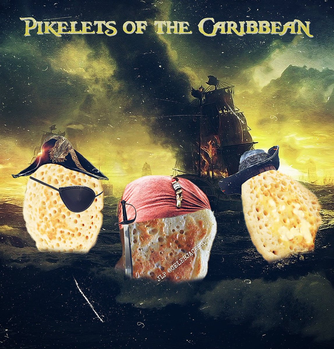 CelebJacker27's tweet photo. #PiratesoftheCaribbean #Pikelet #photoshop #johnnydepp https://t.co/0FMg2YpCy8