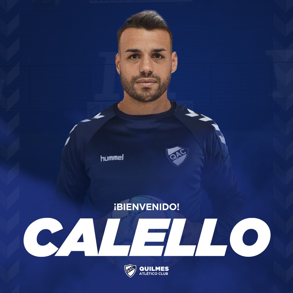 qacoficial's tweet photo. Adrián Calello vuelve a ponerse la blanquita. El mediocampista de 33 años, de último paso por Huracán, selló su vínculo con nuestra institución hasta diciembre de 2022.
¡Que lindo volver a verte, @AdriCalello ! https://t.co/w3ZqRJERyC
