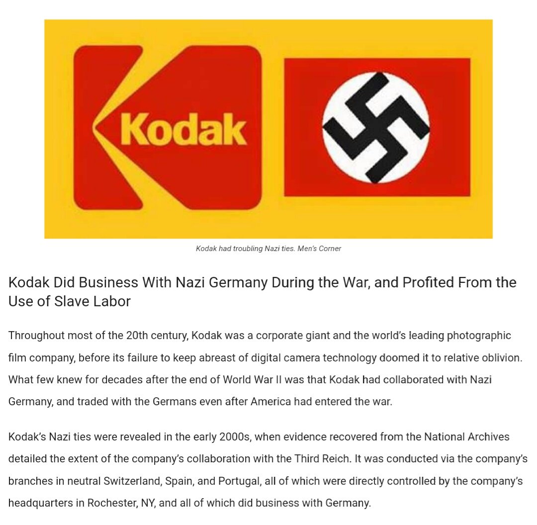 Nazis and  @Kodak