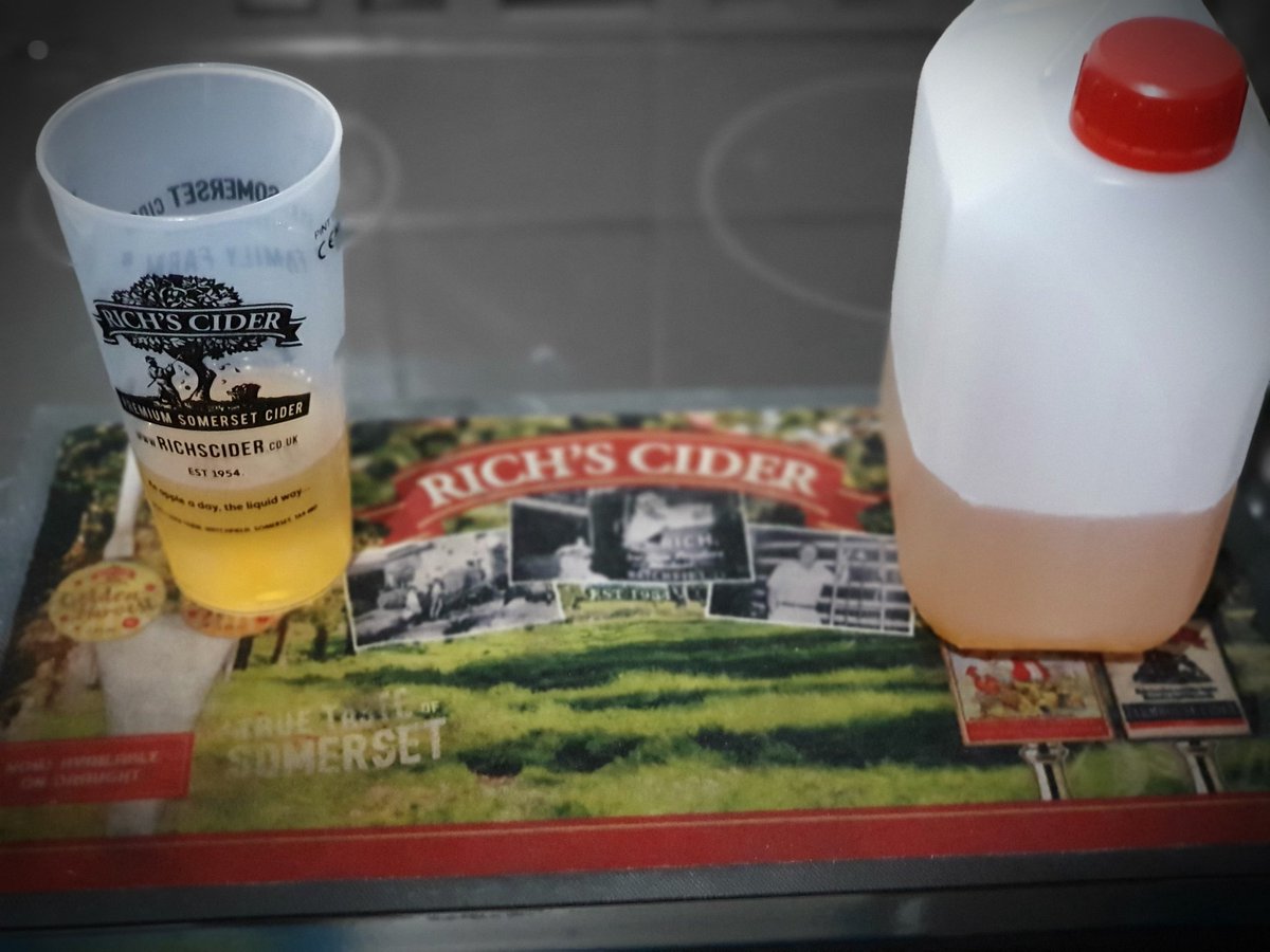 TMonumentals's tweet photo. @richs_cider Enjoying our medium farmhouse cider after a week @JohnFowlerHols Brean/Berrow! #bliss #realcider #themonumentals https://t.co/BQNAJDAAFJ