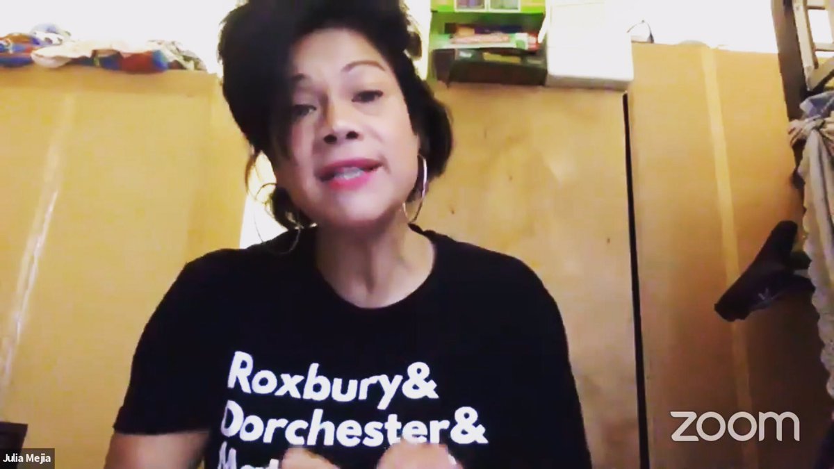 UCBoston's tweet photo. Shout out to Councilor @juliaforboston for kicking off our #VirtualResourceFair by stressing the importance of filling out our #2020Census and #GetOutTheVote2020. Check out all the amazing resources that were shared at: https://t.co/dmFiuq14YL https://t.co/x8GVah4jR9