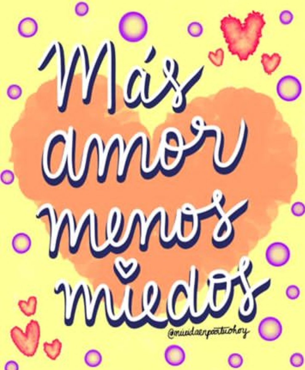 BenavidesAldana's tweet photo. ...en la vida, tenemos dos decisiones importantes para seguir fluyendo en el proceso de cambio de vida, la primera quedarse atrapado en los miedos generados por la imaginación o bien colmar tú alma de amor...❤❤❤
#ElAmorFortalece #ElAmorUne #ElAmorEsPoder #ElAmorBendice https://t.co/UKmjqxos9R