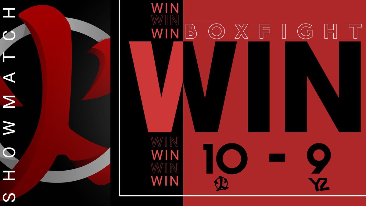 BuildersHokage's tweet photo. [@ActuBxF]

C'est fini !⌛

Nous nous imposons face à la @YuzuClan de peu sur le score de 10 à 9 grâce à @FqkeHulk et @sorkhh !🏆

Encore gg à eux !✨ https://t.co/woZRYreZxt