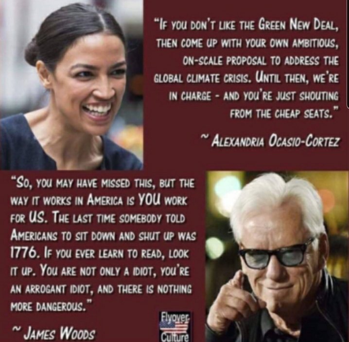 DroneOn1's tweet photo. .@realDonaldTrump @RealJamesWoods    My dear friends....this gentleman, James Woods, has something worth listening to.  Please retweet this to everyone.  Shout it from the highest mountain top. https://t.co/Wfud3YN6yv