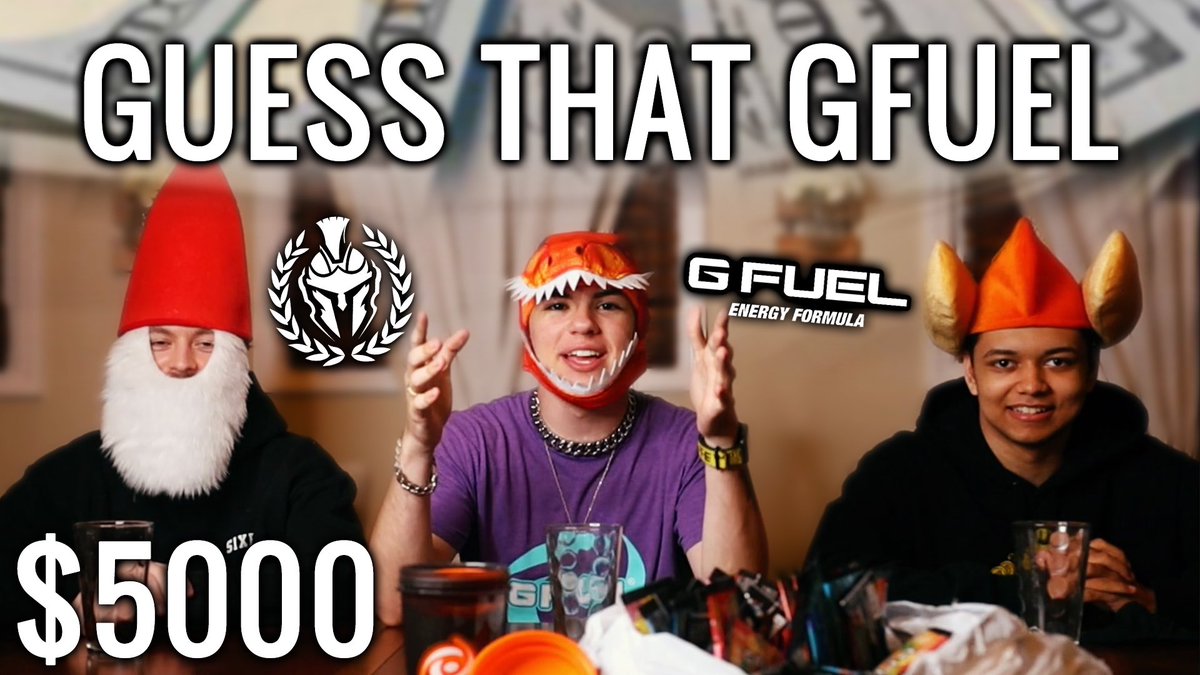 TheEliteHQ's tweet photo. 🌎 NEW VIDEO 🌎

$5000 GUESS THAT GFUEL CHALLENGE 💰 @GFuelEnergy 

https://t.co/k6dj9BSsxa https://t.co/lHFEWrGidX