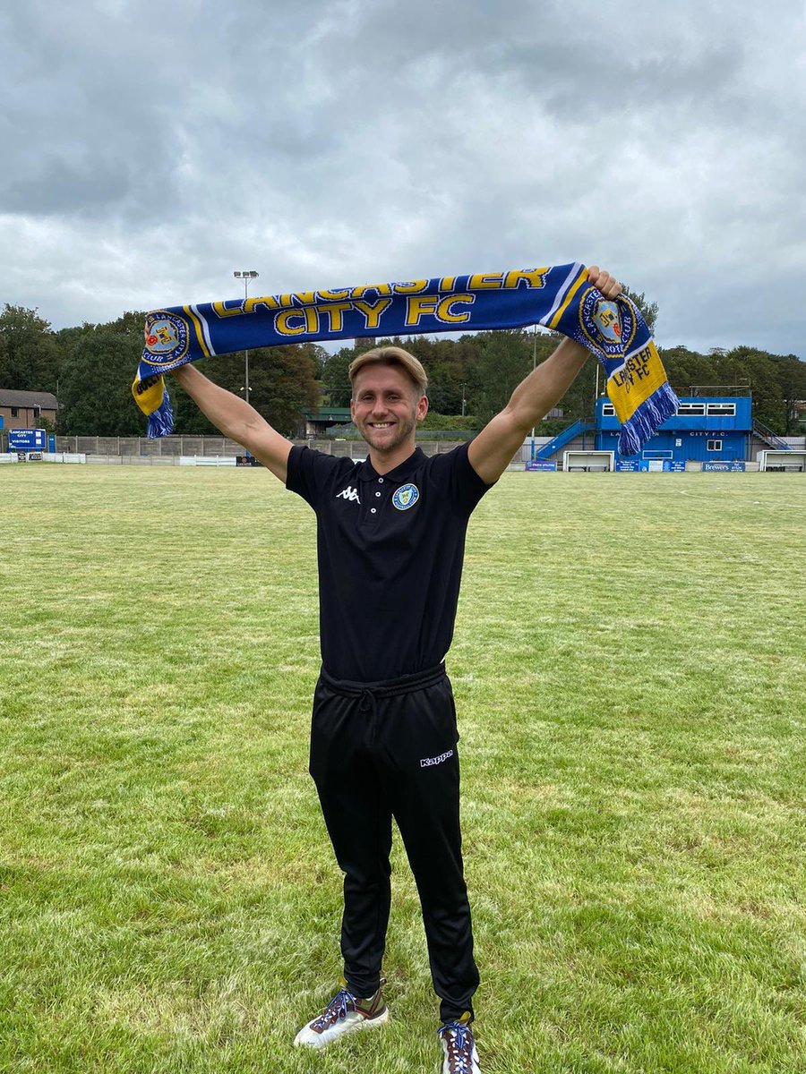Sloan signs! Welcome to Lancaster City <a href="/CSloan__/">Christian Sloan</a> pitchero.com/clubs/lancaste…