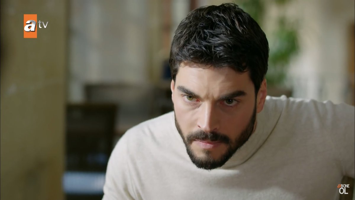 *Reyyan’s inner voice* :May Allah help me! What did I do to myself?His case is getting worseI must take him to the psychiatrist immediately  #Hercai  #ReyMir #EbruŞahin  #AkınAkınözü