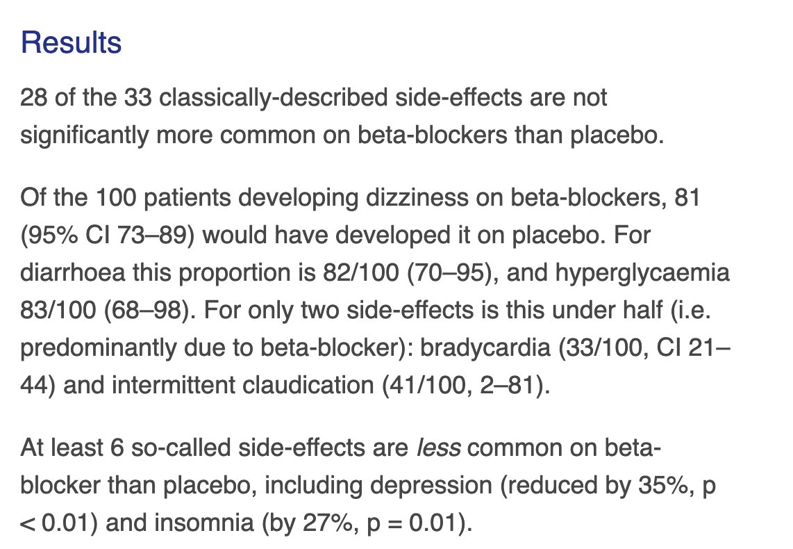 John Mandrola Md Lots Of Discussion Regarding Rate Af Dig Vs Beta Blocker At Esccongress About Side Effects From Beta Blockers Are Side Effects A Self Fulfilling Prophecy See Work Of Abarron79 Profdfrancis