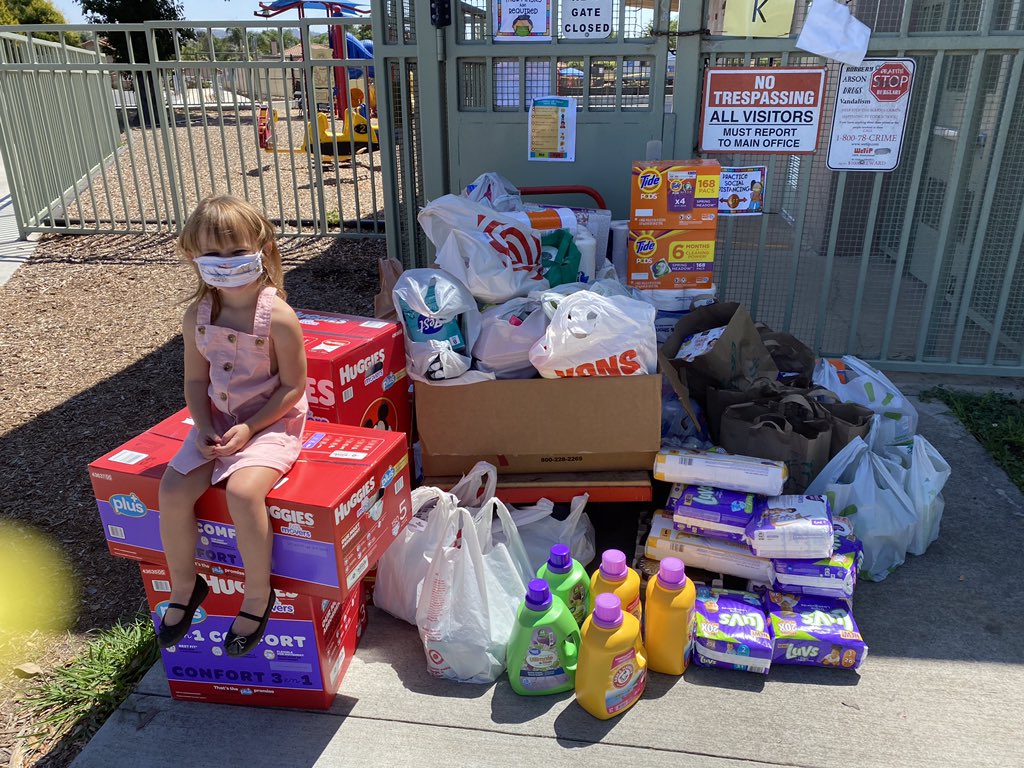 ssdPRIDE's tweet photo. The donations are rolling in! Thank you Santee! We can’t wait to open our P.A.C. (PRIDE Assisting the Community) for Santee School District families.

@SSDKristin @drsmpierce https://t.co/jYZNaaxxYZ
