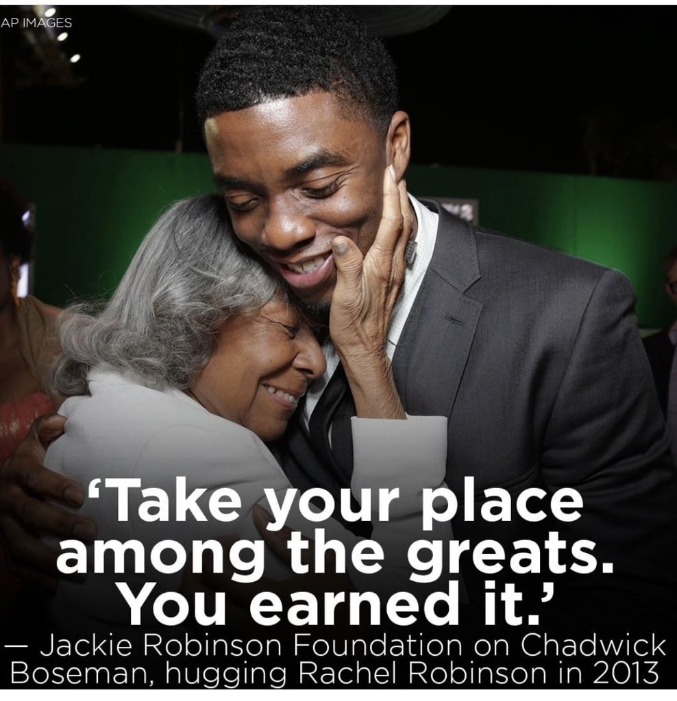 paula_30throad's tweet photo. An extraordinarily true statement
#ChadwickBoseman a gentle soul ❤️ https://t.co/Yx8HQAXQv2
