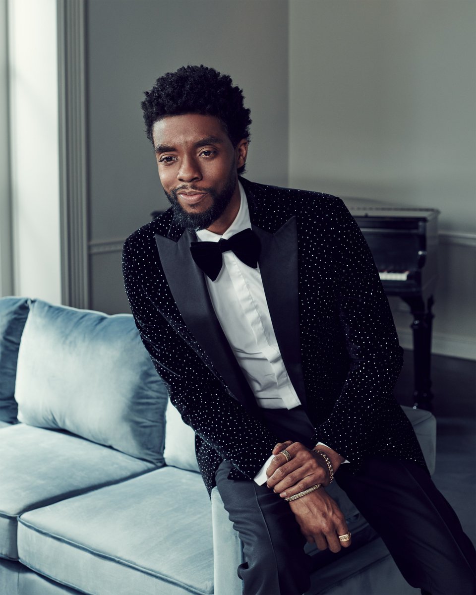 OKTeresha's tweet photo. Because of him, they can imagine the possibilities. #ripchadwickboseman https://t.co/ASfL0amuTy