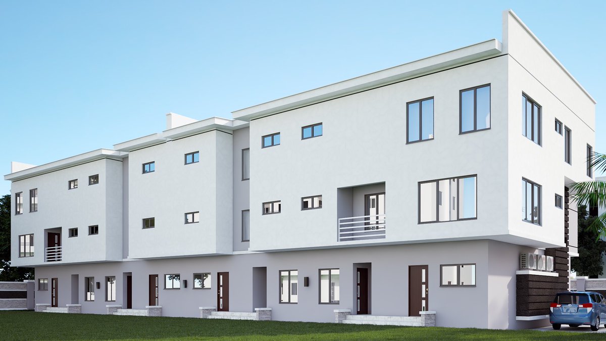 TalbaSadiq's tweet photo. @Quantum_ng present to you #quantumIVORY ๐ฅฐ... itโs a 4 bedroom terrace duplexes, with 2 living rooms and a bq attached. Located in jahi Abuja... SOLD OUT๐ https://t.co/EdoMlqFHk5