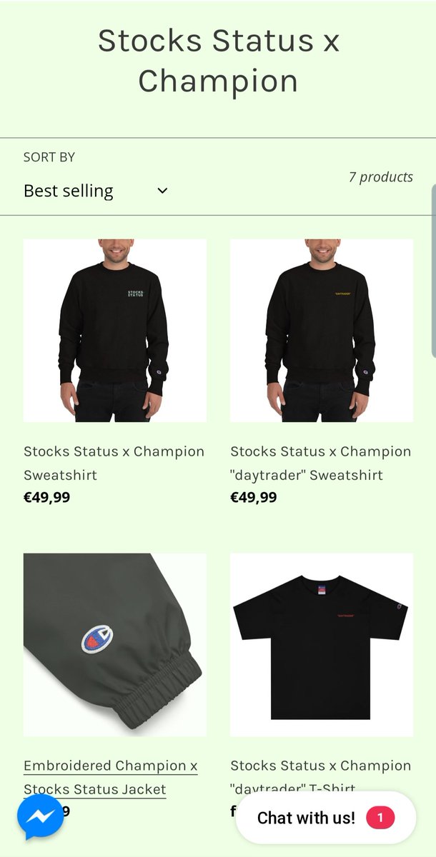 champion clothing stocks