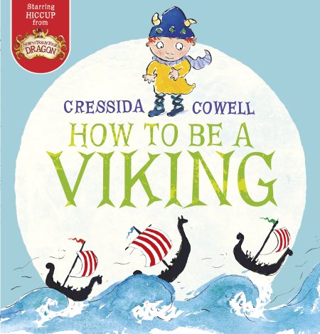No.43  #LibraryTop50 Current  @Booktrust Children’s Laureate  @CressidaCowell illustrates many of her own books. I first knew her work through her picture books but many of you will know her How to Train Your Dragon books that sparked off the popular films  https://www.cressidacowell.co.uk 