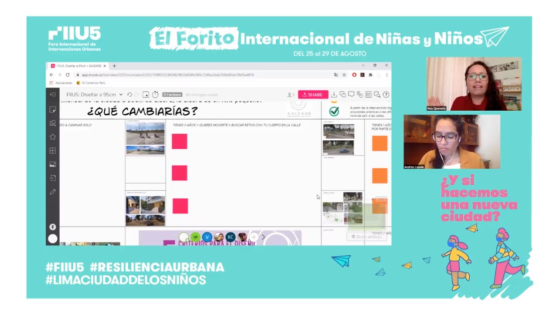 OcupaTuCalle's tweet photo. 🔴 #FIIU5 #ElForito
▶ Ya empezamos el taller "Pongámonos a la altura: Diseño a 95 cm", a cargo de @Urban95cm 🙌
Participa comentando en todas nuestras redes y en nuestro canal de YouTube: https://t.co/9rILAxWxtg 😀 https://t.co/PYHfv1Qbde