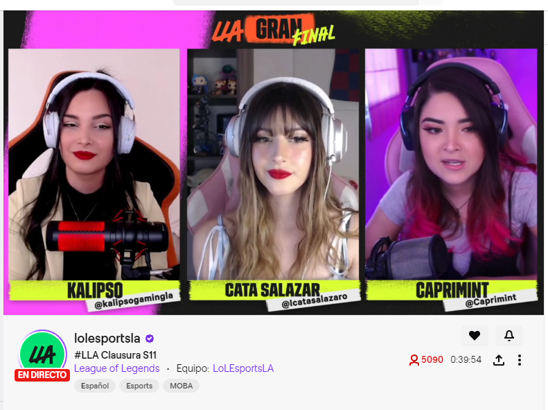 RiotPennyworth's tweet photo. ¡¡Ya va comenzar la #FinalLLA!! #SomosLATAM 💜💜💜 https://t.co/hx5bXYdOyA