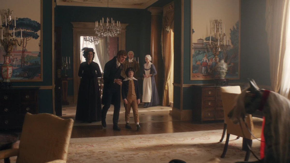 WarlegganGeorge's tweet photo. #SuaveSaturday with memories of a #HappyReturn to London - this time bringing the family. (Pictures: #Poldark S4 Ep7) https://t.co/pNacwkjv57