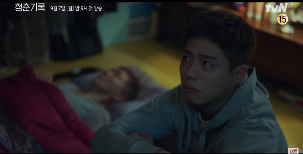 “I get torn apart by society and then come back home to get torn apart some more by my own family.” Someone please give my boy a big hug and protect him.  #청춘기록  #RecordOfYouth  #박보검  #ParkBoGum