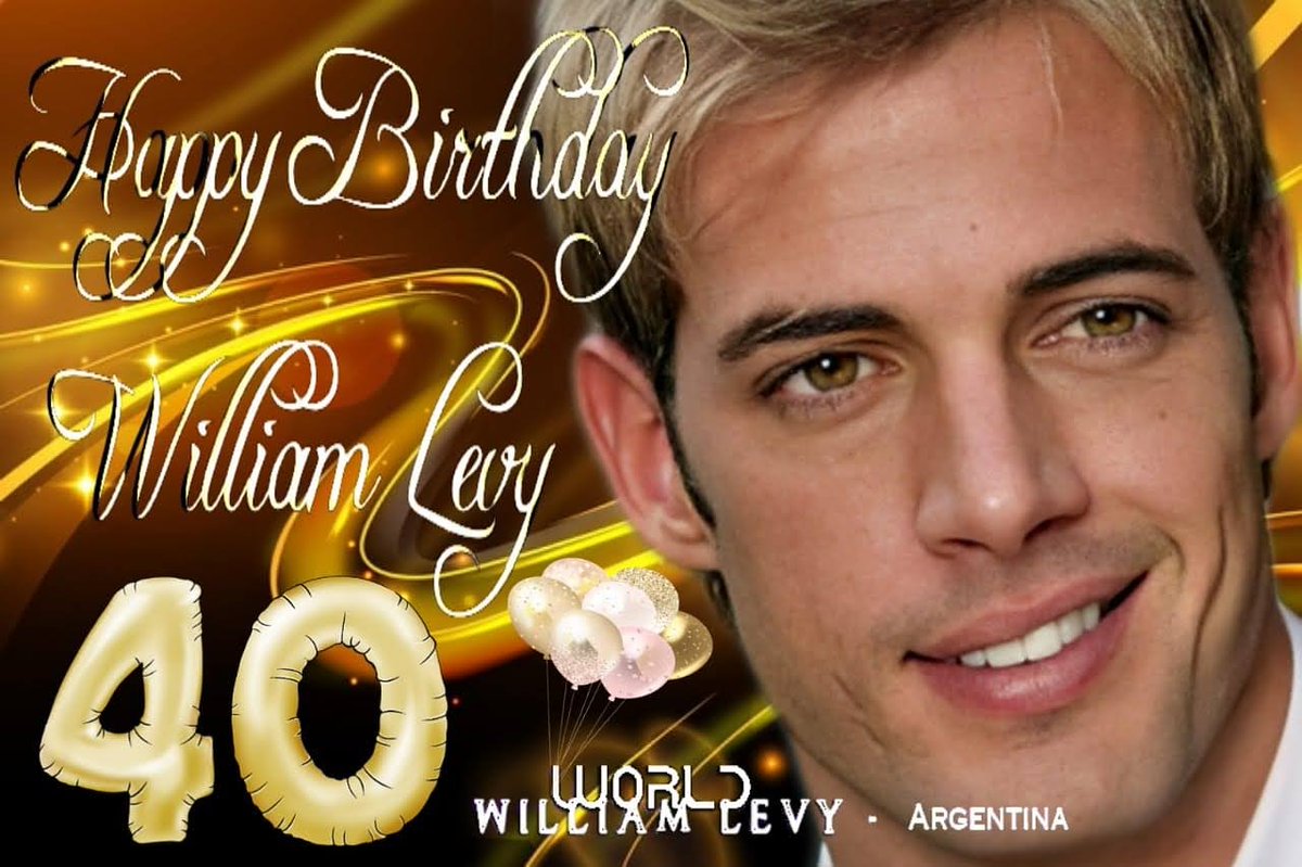 Felicidades a nuestro consentido HBD40thWilliamLevy <a href="/willylevy29/">William Levy</a> te deseamos tu Sede Argentina
