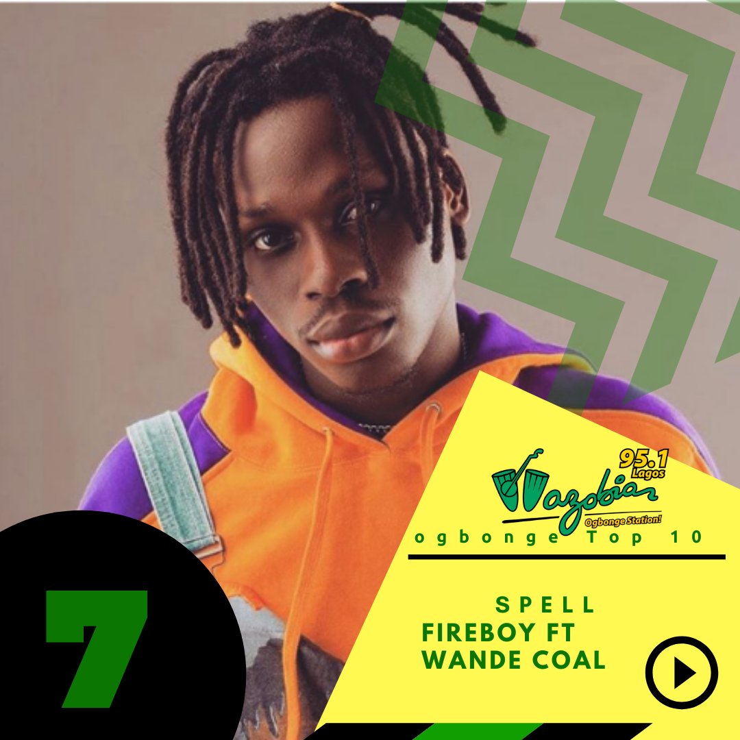 Wazobia_FM's tweet photo. Dis Nah #satideparipaSHOW with 
@TUALEBABA1

 #WAZOBIAFMTOPTEN #Num7 Spell @fireboydml  ft @wandecoal

#satideparipaSHOW #SatideParipa https://t.co/skHrskLJUv